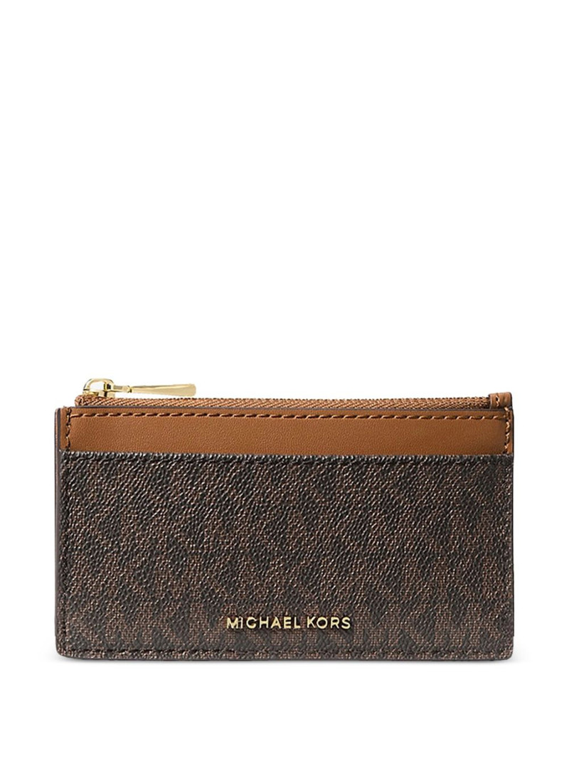 monogram zip wallet 1