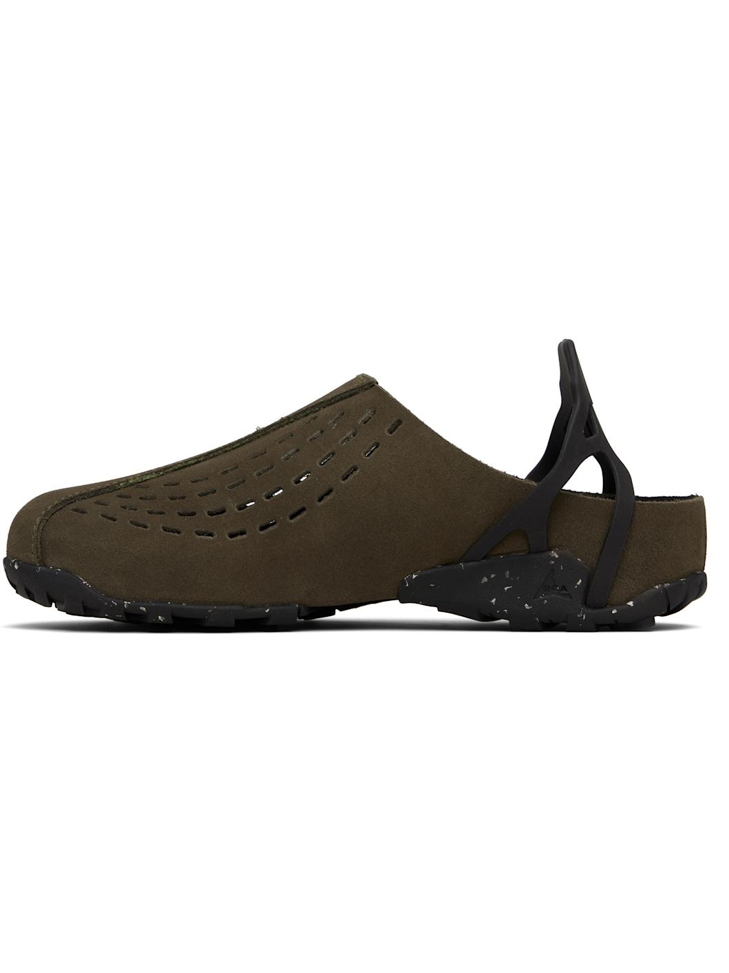 Khaki Fedaia Mules - 3