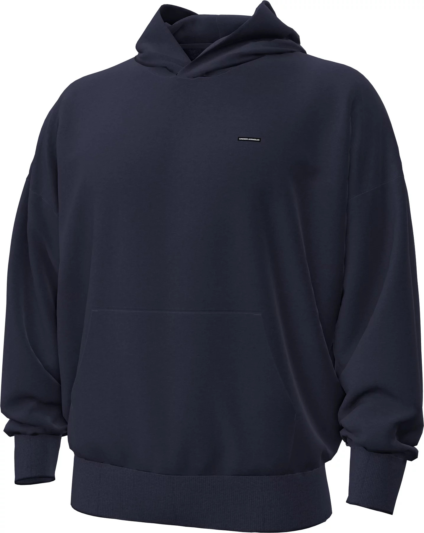 Under Armour Men's Notre Dame Fighting Irish Navy Icon Fleece Offseason Pullover Hoodie - 1