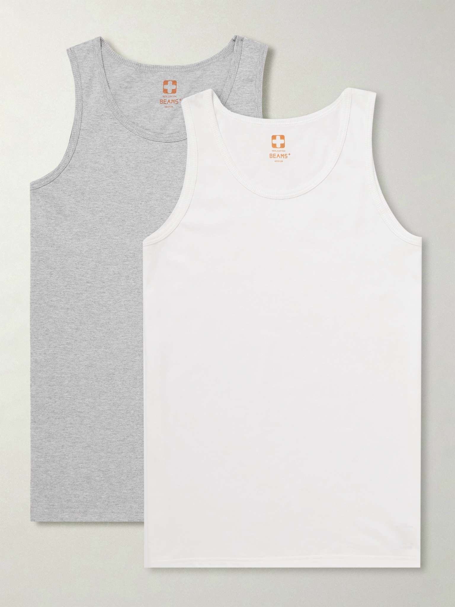 Two-Pack Slim-Fit Cotton-Jersey Tank Tops - 1