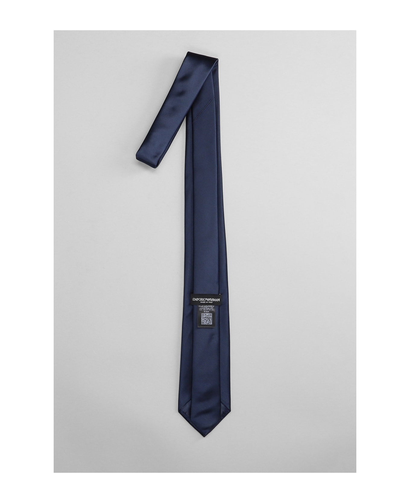 Tie In Blue Silk - 3
