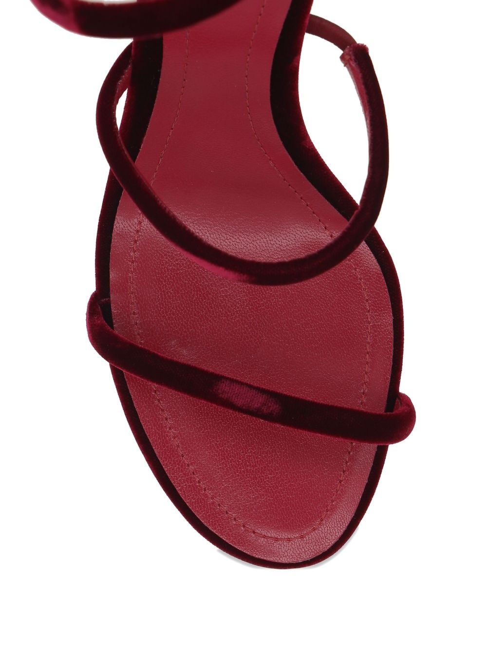 80mm spiral-strap sandals - 4