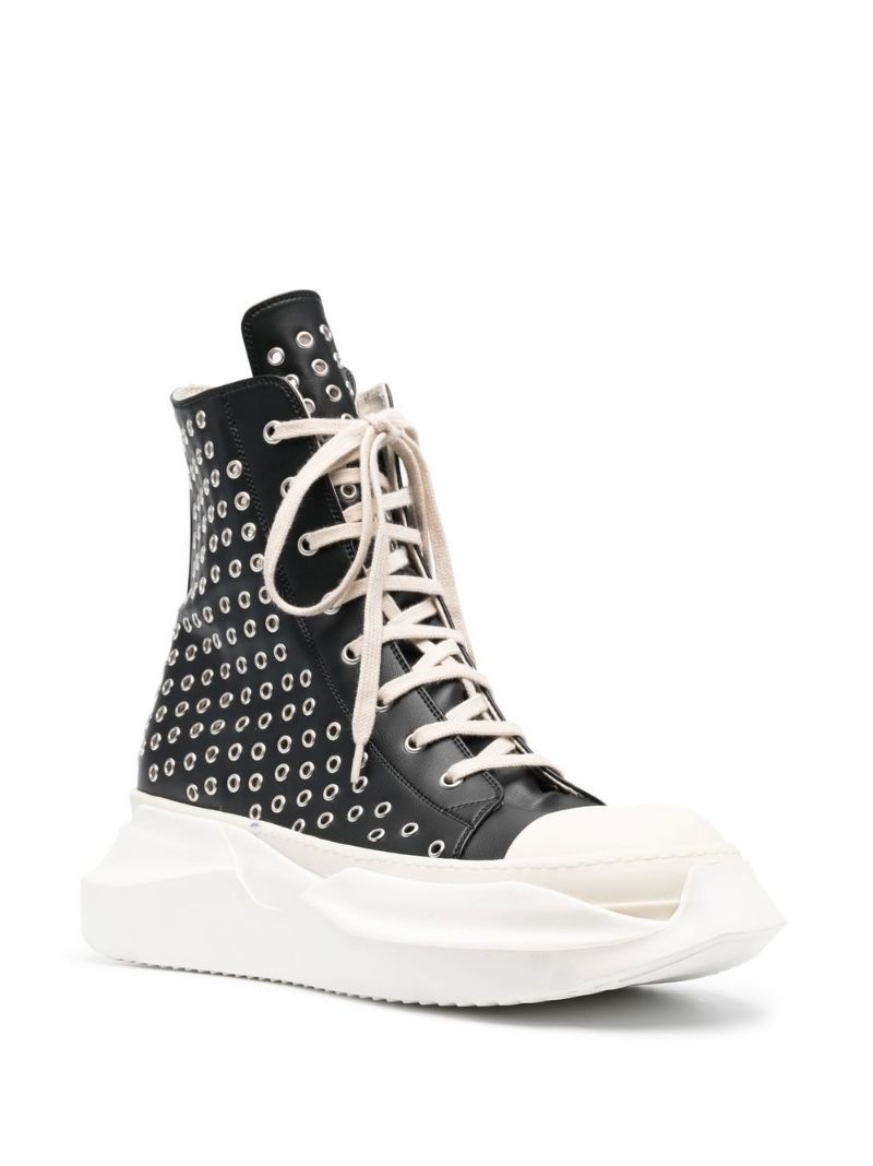 Abstract high-top sneakers - 2