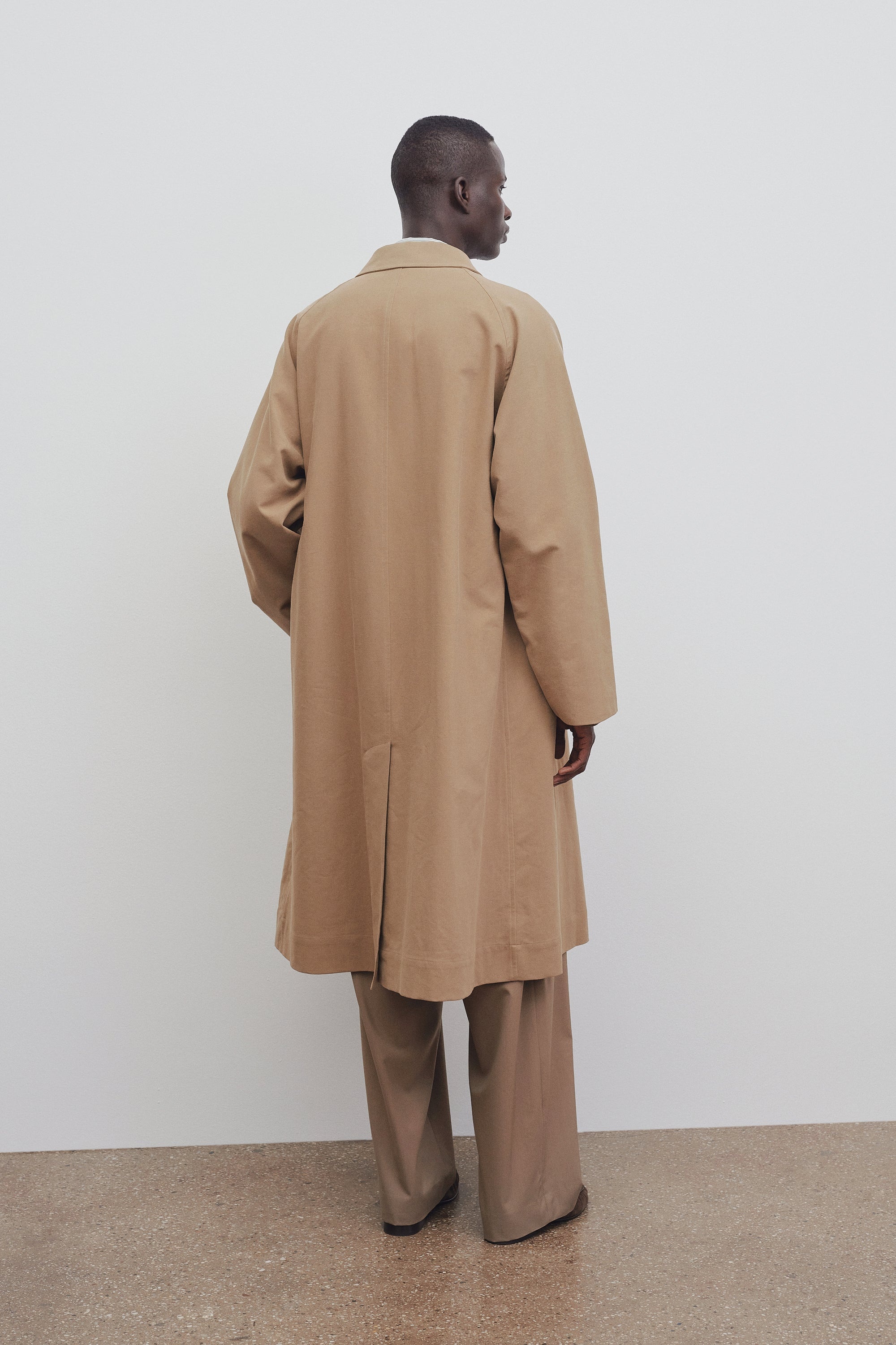 Lewis Coat in Cotton and Silk - 6