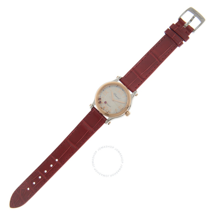 Chopard Happy Sport Automatic Silver Dial Ladies Watch 278573-6026 - 3