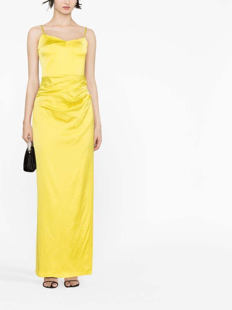 GAUGE81 Vona draped dress outlook