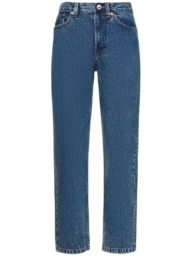 Marin straight cotton jeans - 1