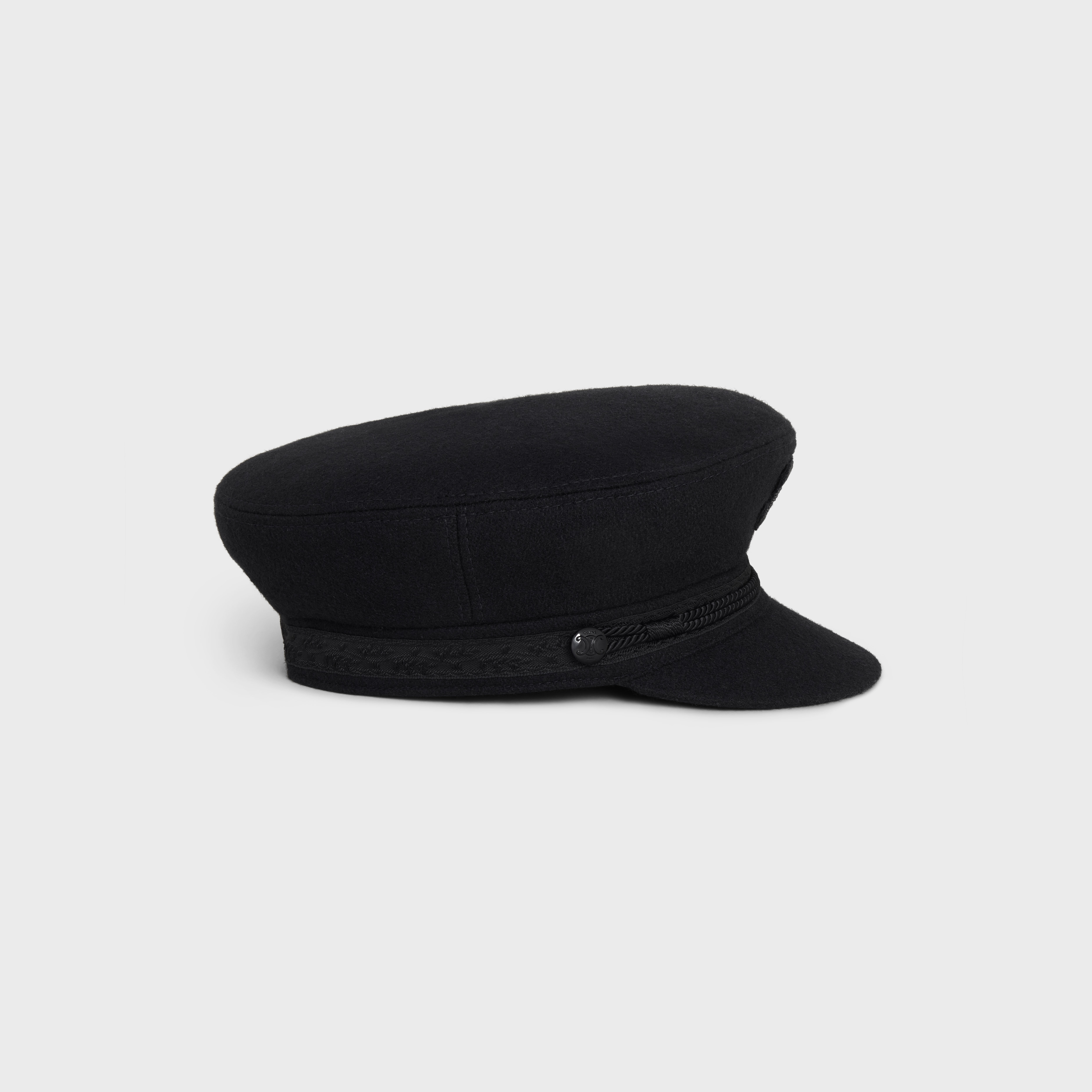 triomphe sailor cap in wool cloth - 3