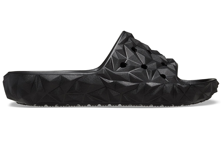 Crocs Classic Geometric Slides 'Black' 209608-001 - 2