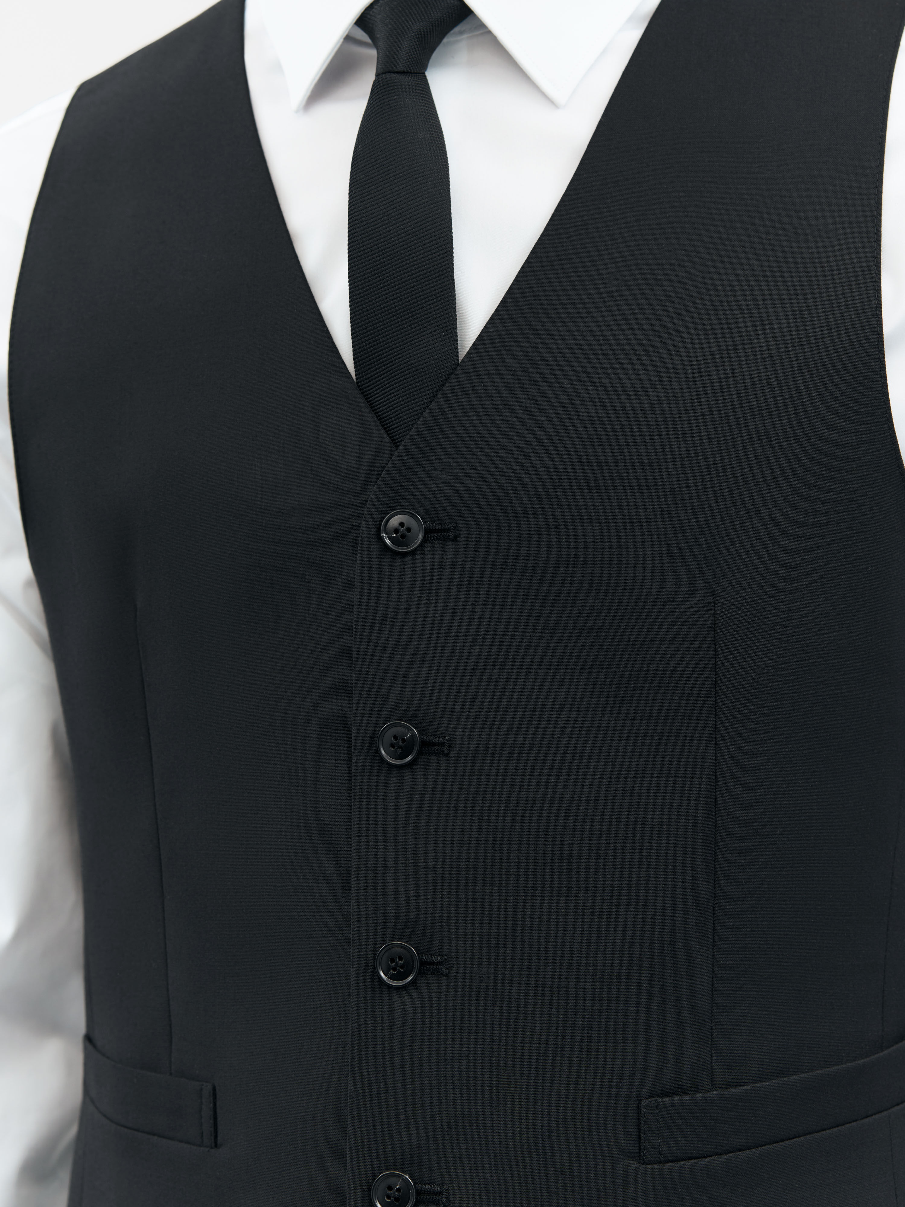 Wayde Wool Blend Waistcoat - 5