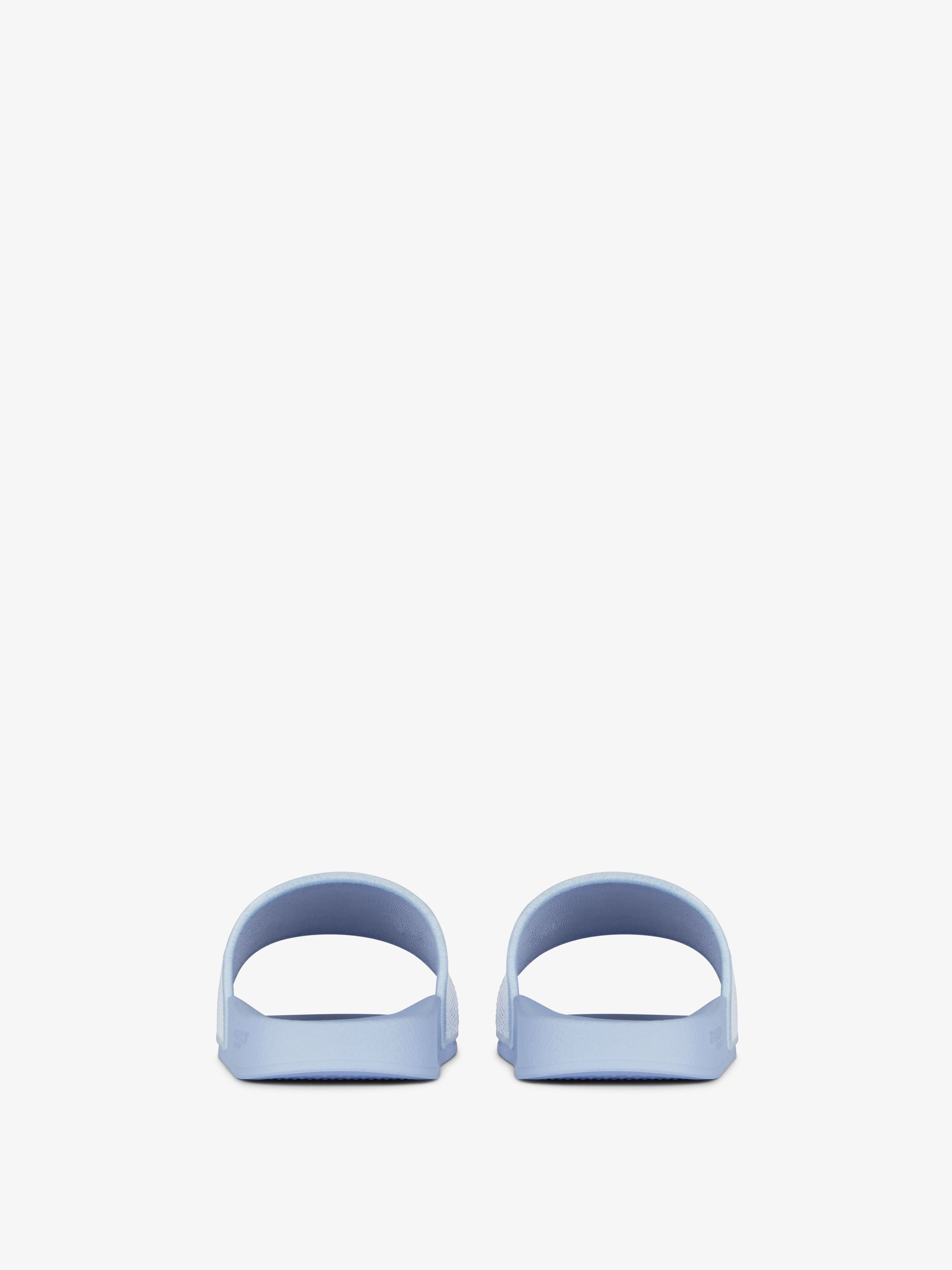 SLIDE SANDALS IN RUBBER - 7