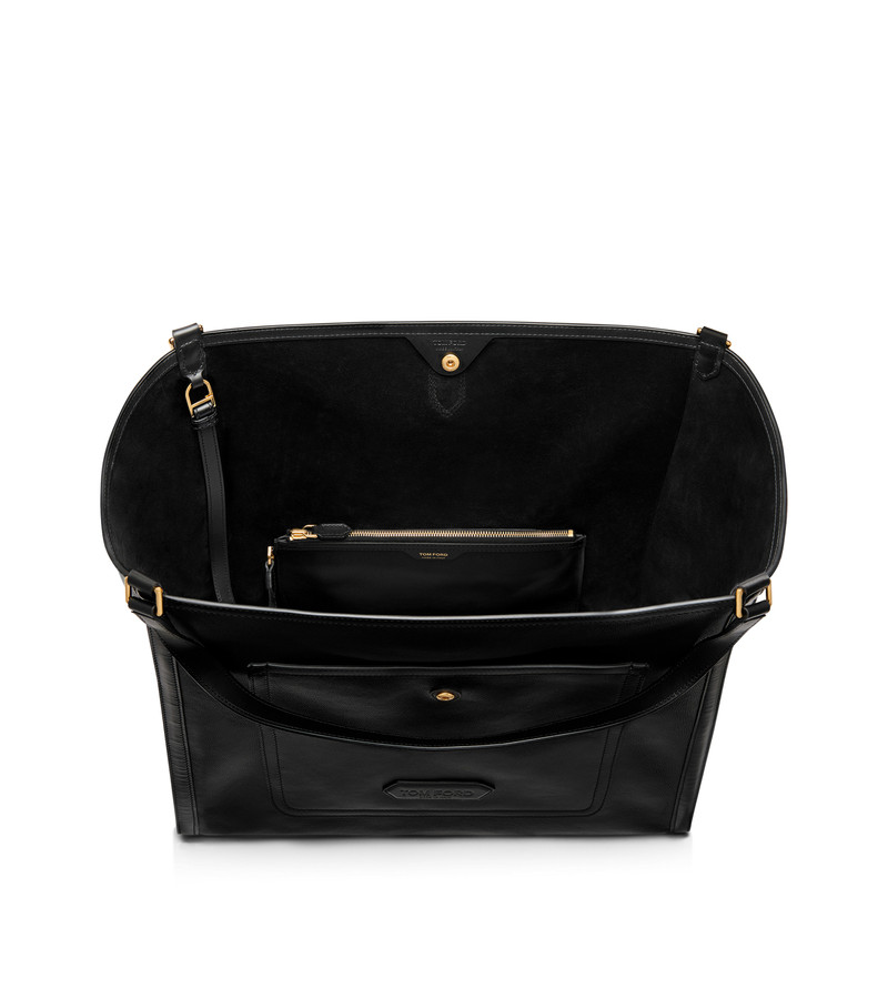 SMOOTH LEATHER GIANT TOTE 4