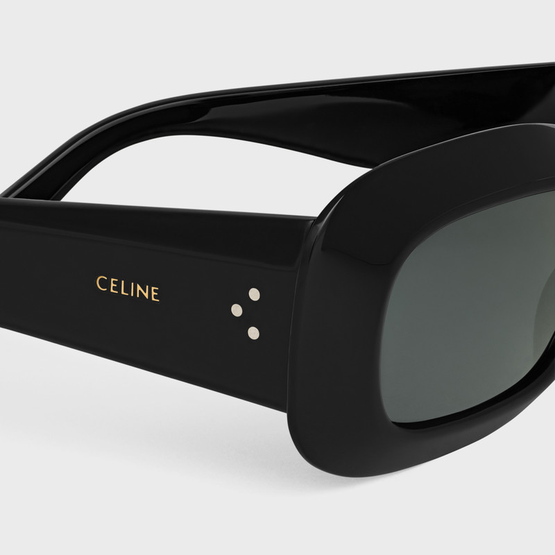 CELINE Rectangular S294 Sunglasses in Acetate outlook