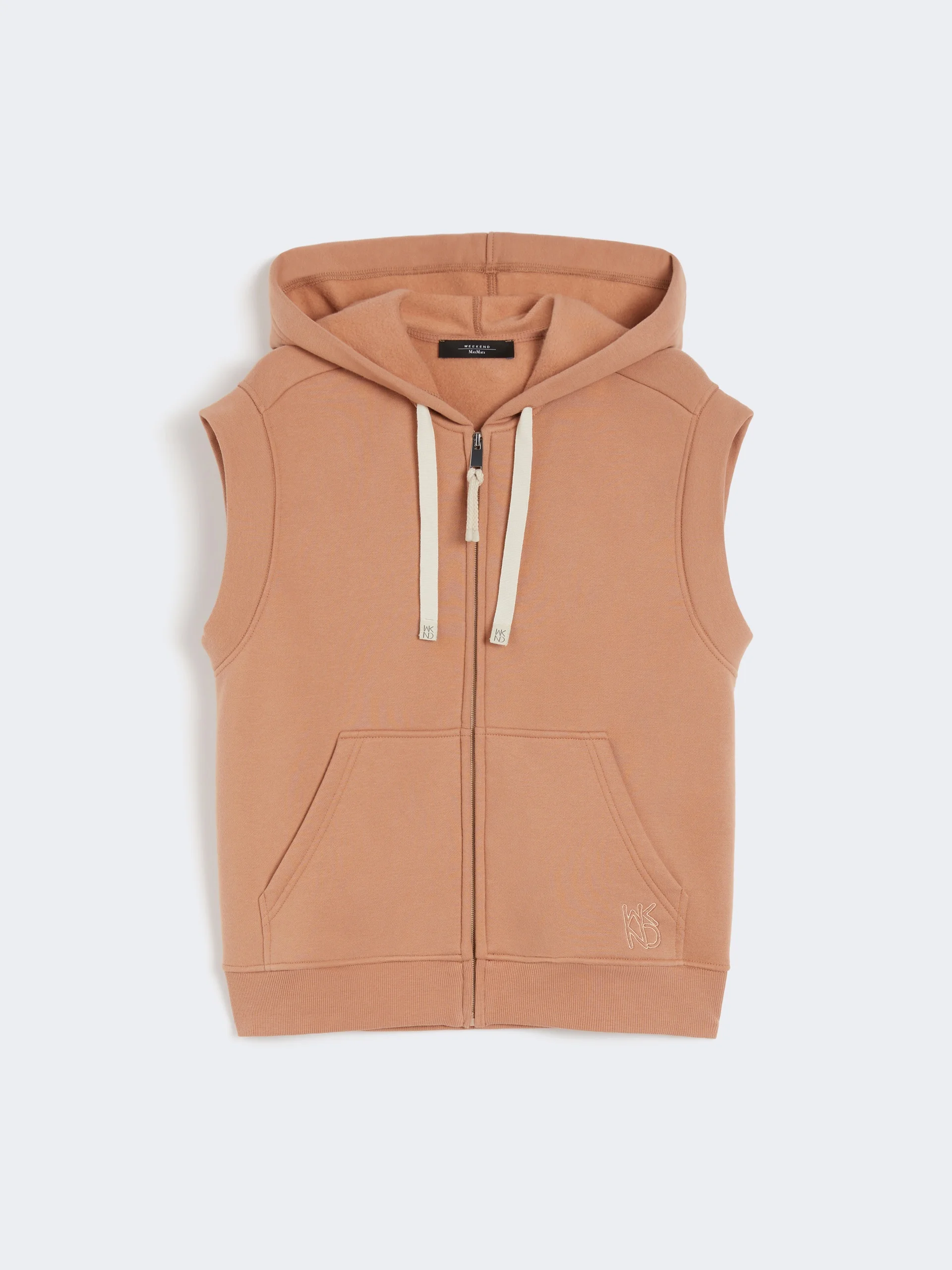 PANK Cotton fleece gilet - 1