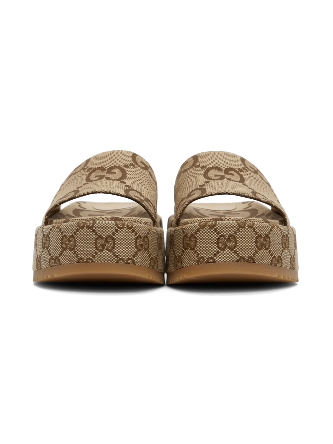 Brown GG Angelina Sandals - 2