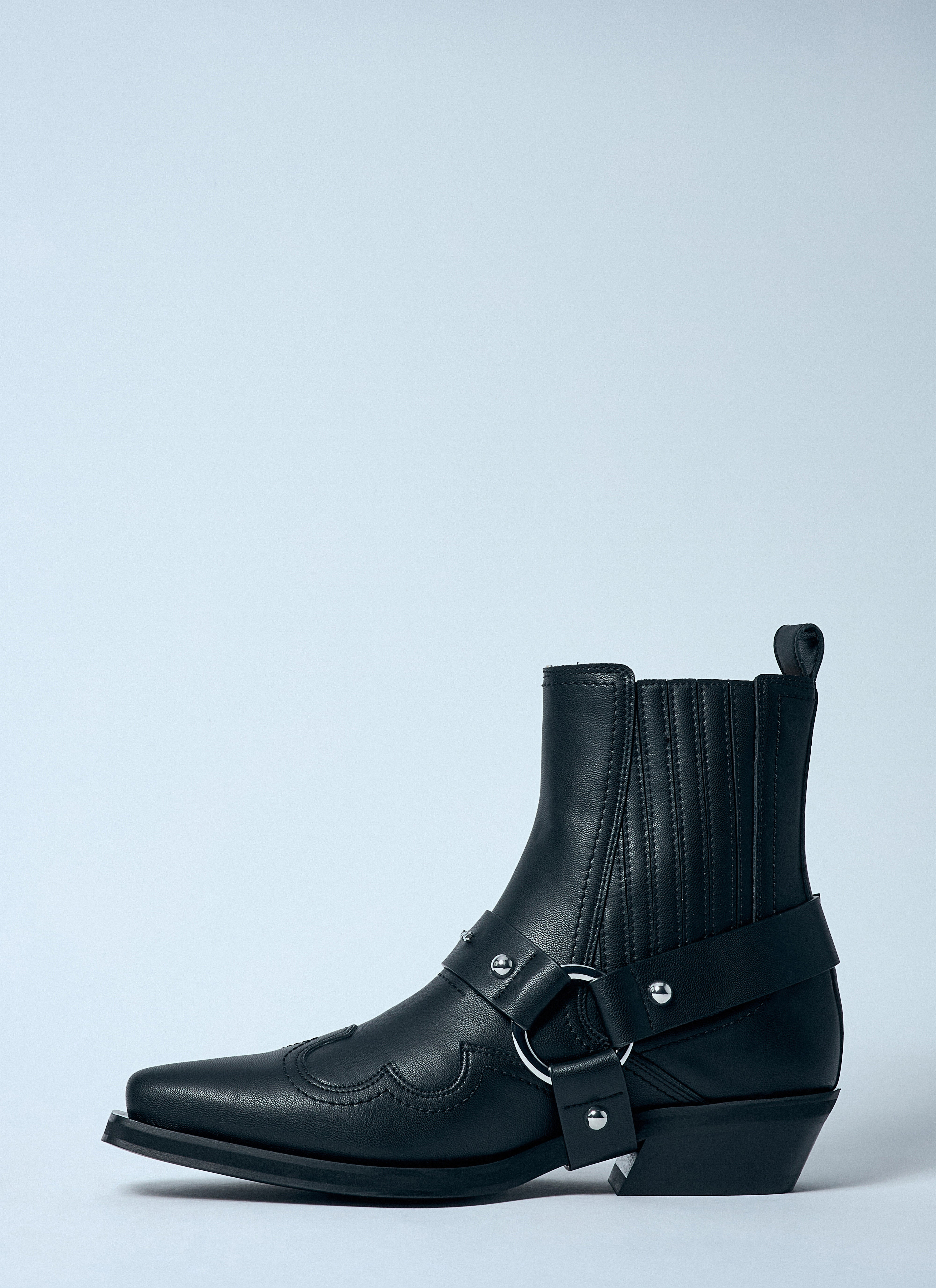 Ganni Women Low-Cut Western Chelsea Boots - 4
