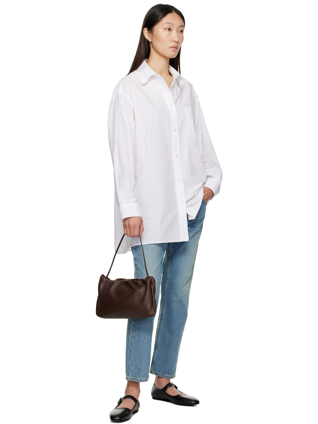 Brown XL Bourse Bag - 4