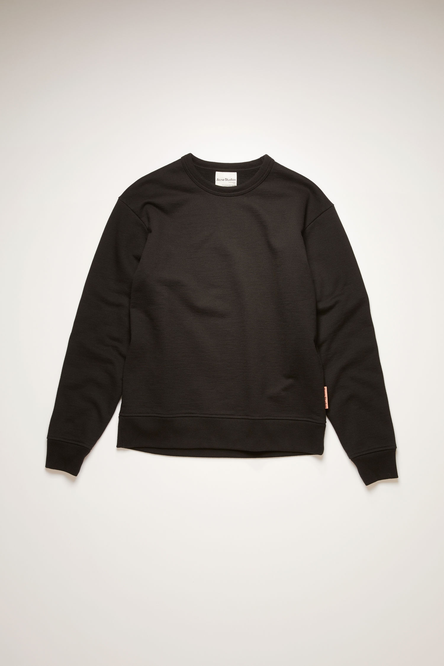 Classic fit sweatshirt black - 1