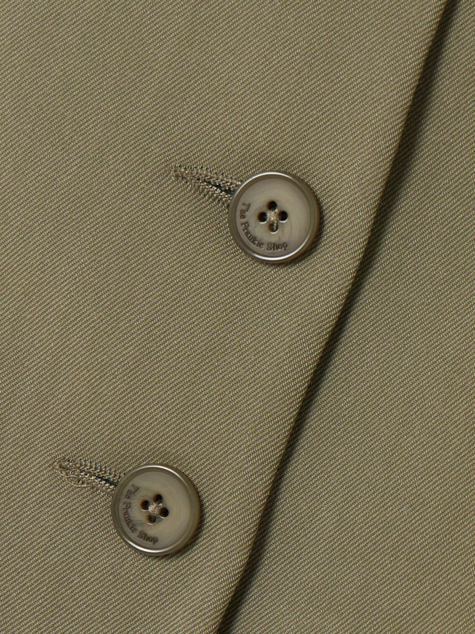 Roma woven vest Army green - 4