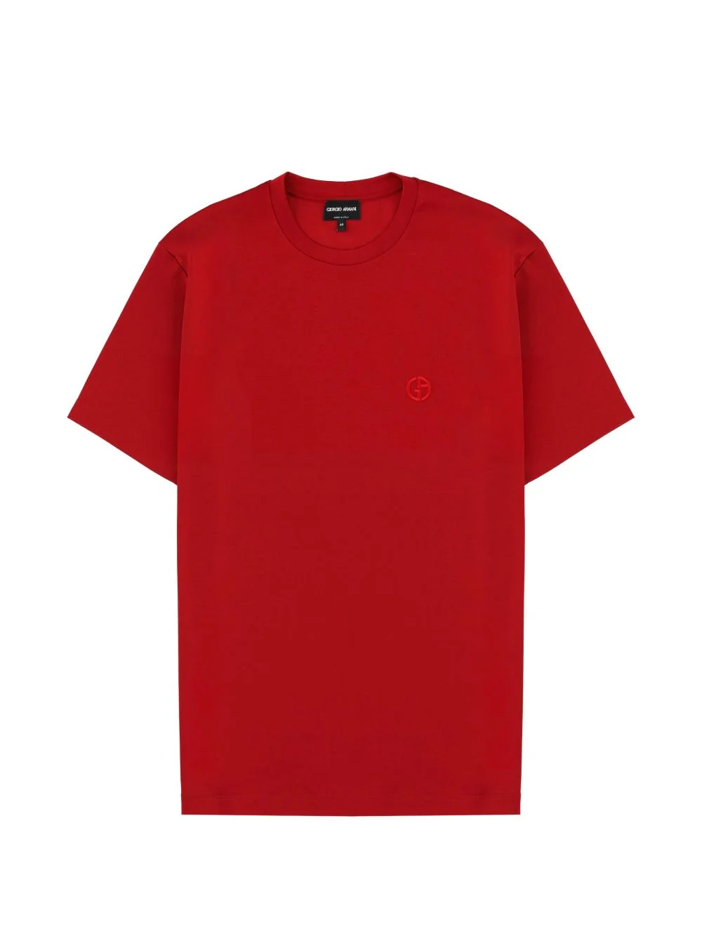 logo-embroidered T-shirt - 1