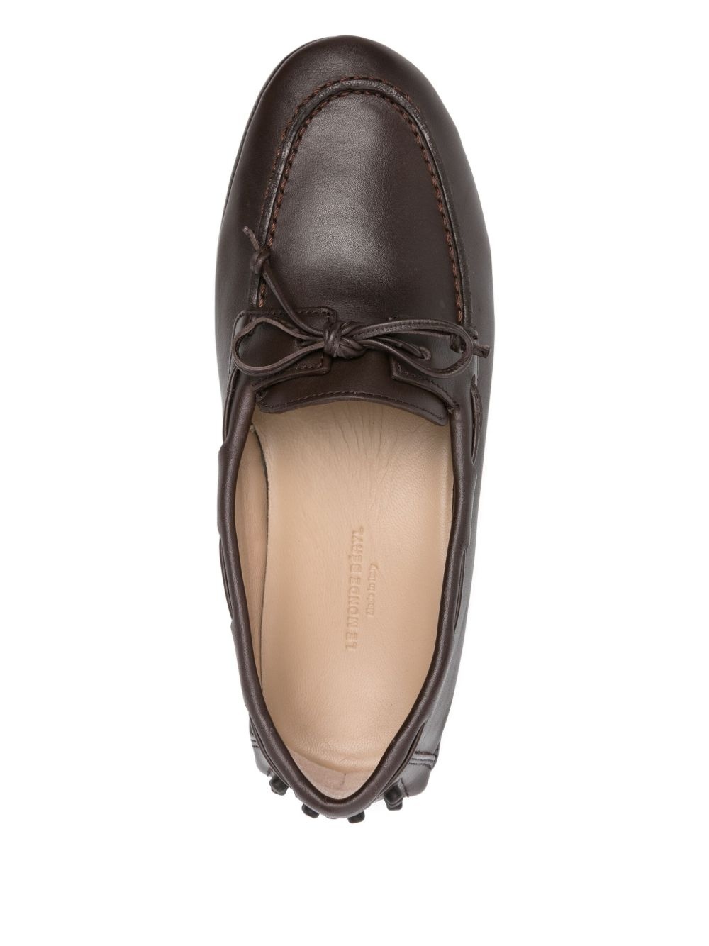 leather boat shoes - 4