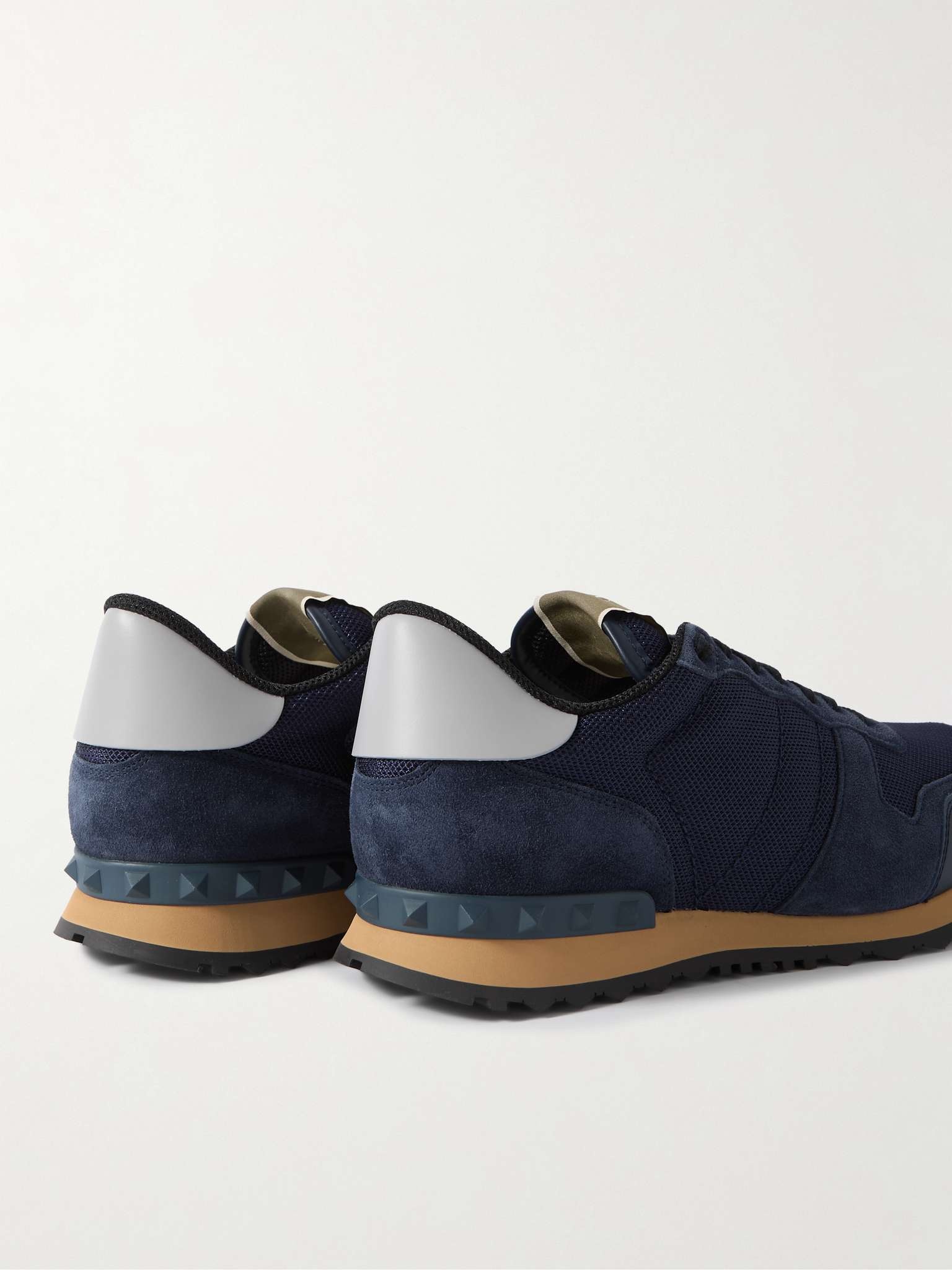 Rockrunner Suede, Leather and Mesh Sneakers - 5