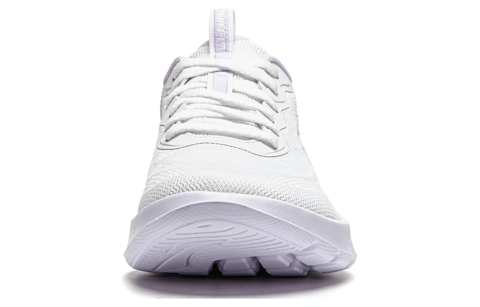 (WMNS) Li-Ning Light Feather 'White Mauve' ARSU022-1 - 5