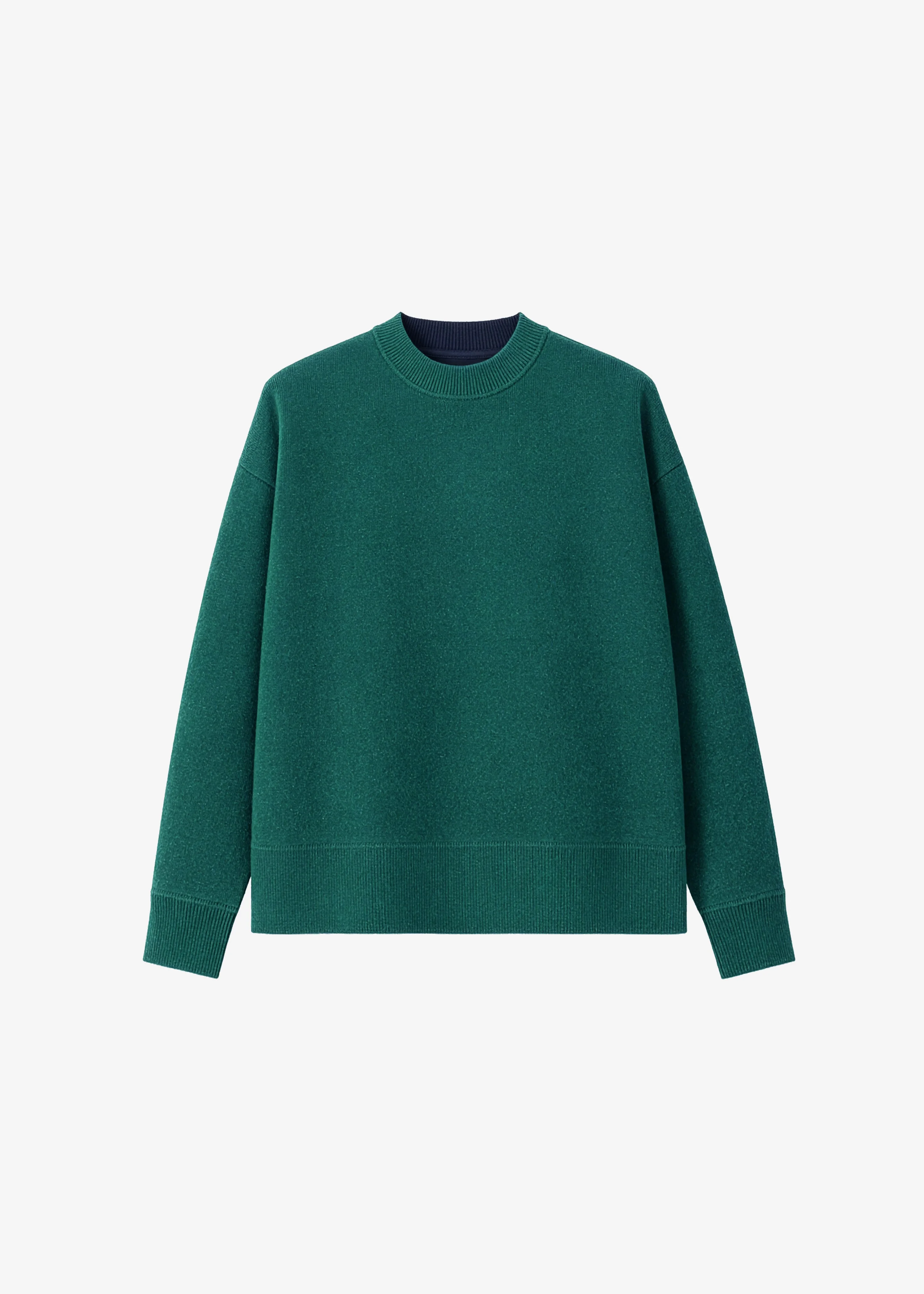 Hana Wool Sweater - Forest Green - 1