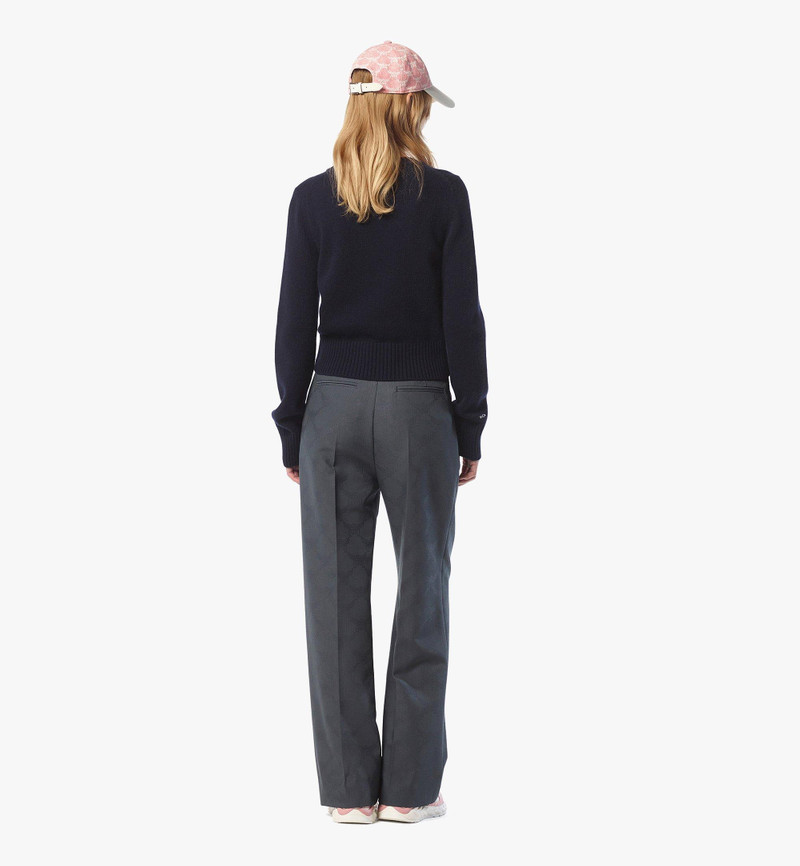 Laurel Cropped Sweater in Wool and Recycled Cashmere 5