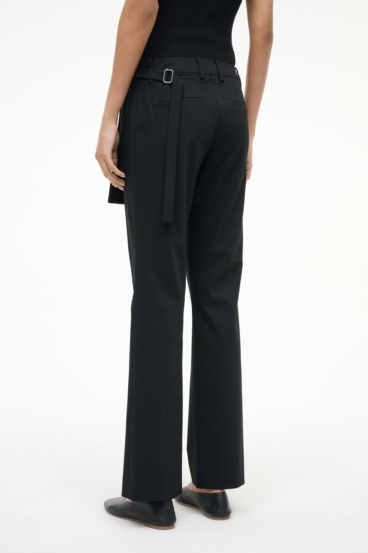 STAUD HANNAH PANT BLACK - 5