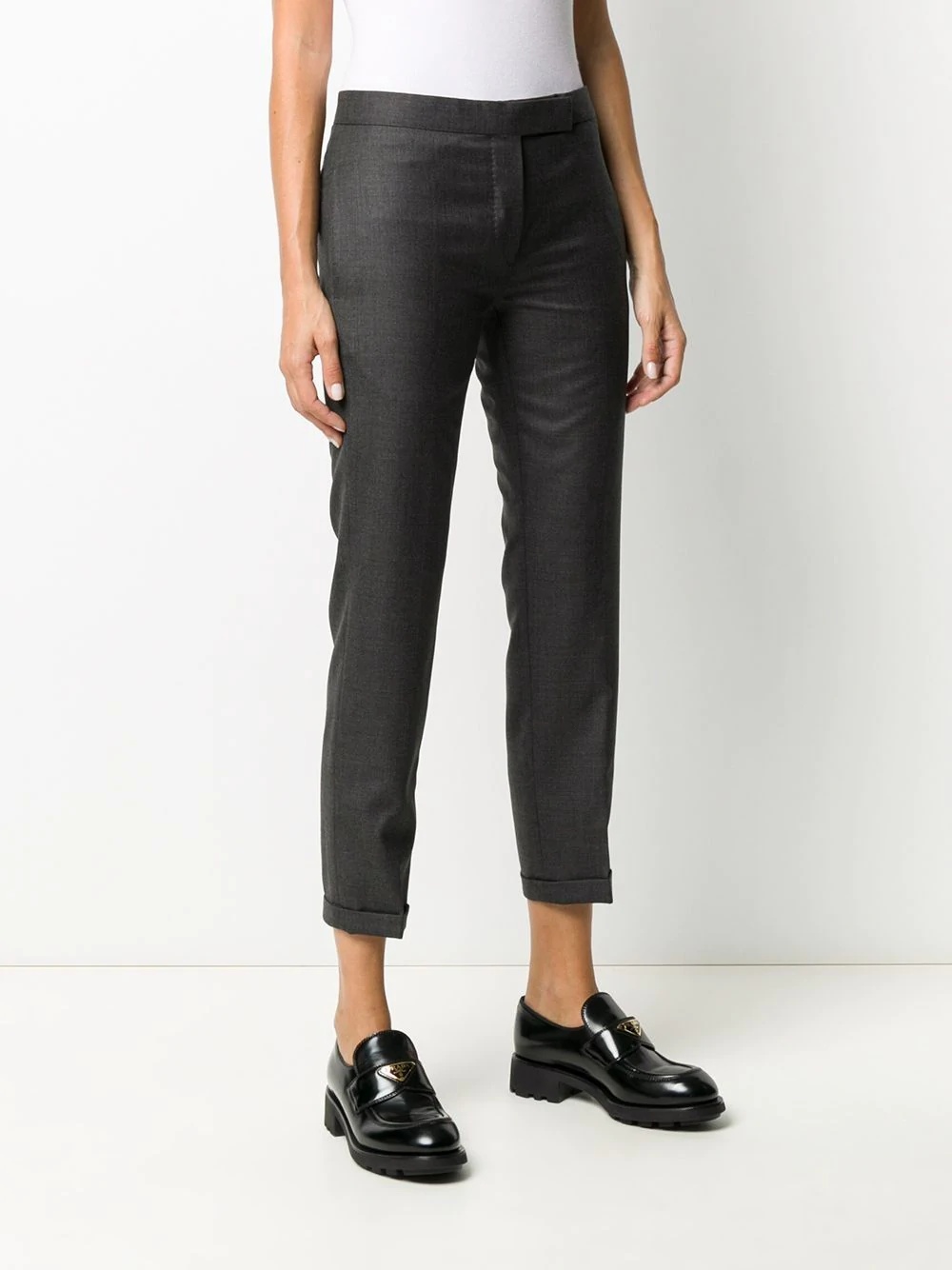 tailored cropped trousers - 3