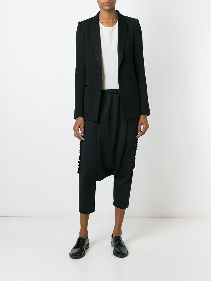 Comme des Garçons Comme des Garçons cropped harem trousers outlook