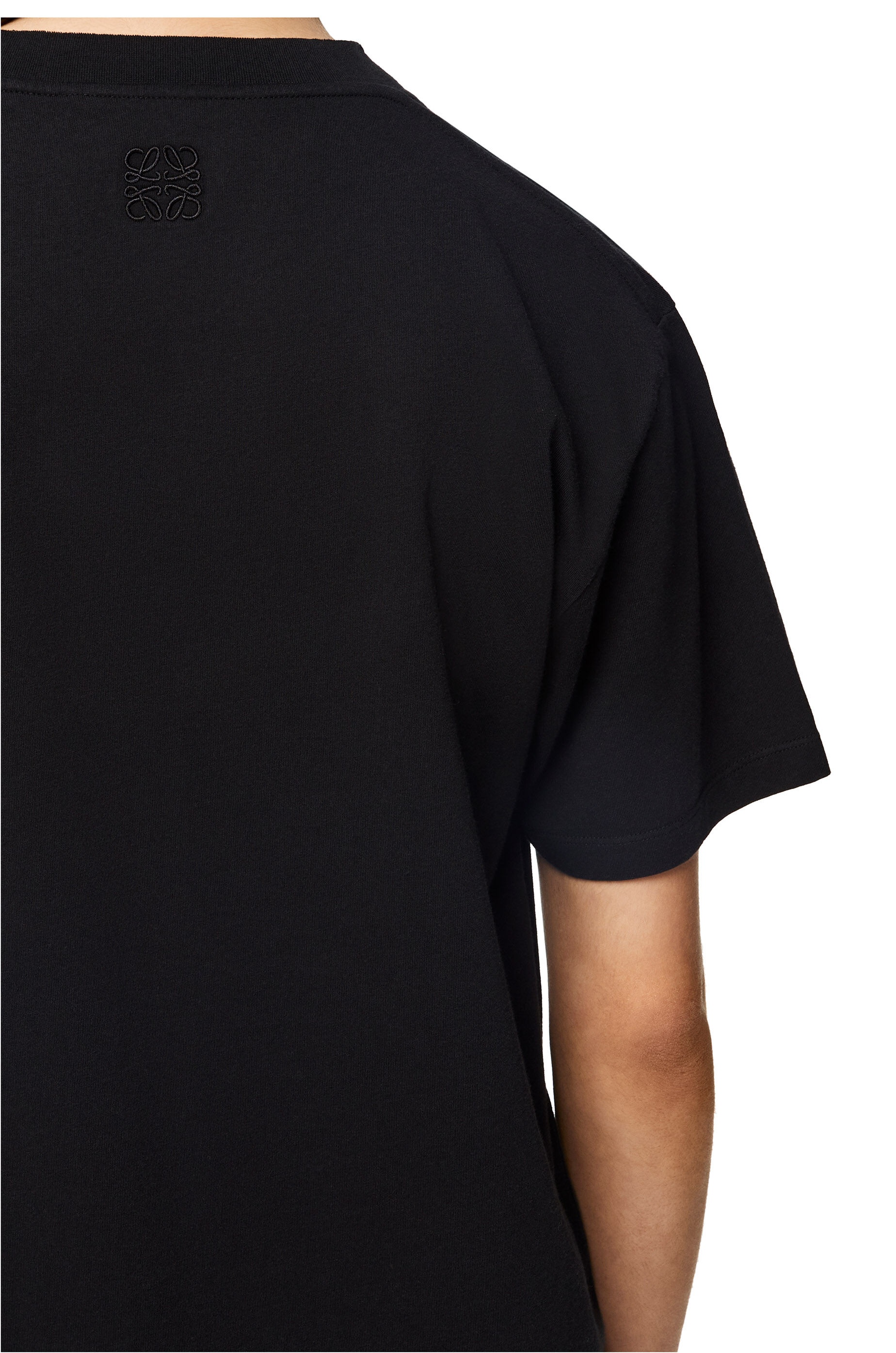 Portrait print T-shirt in cotton - 5
