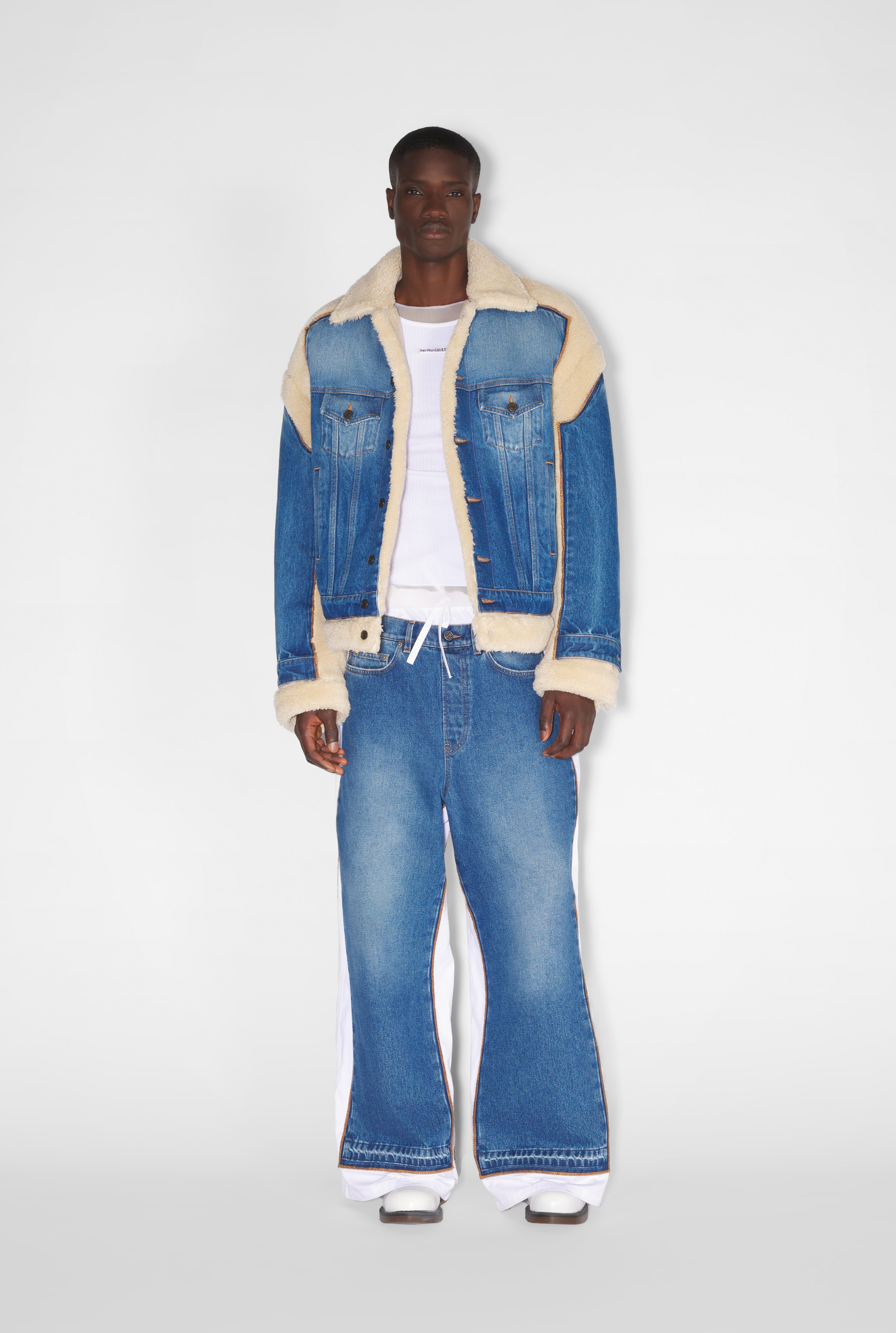 THE DENIM AND SHEARLING JACKET - 6