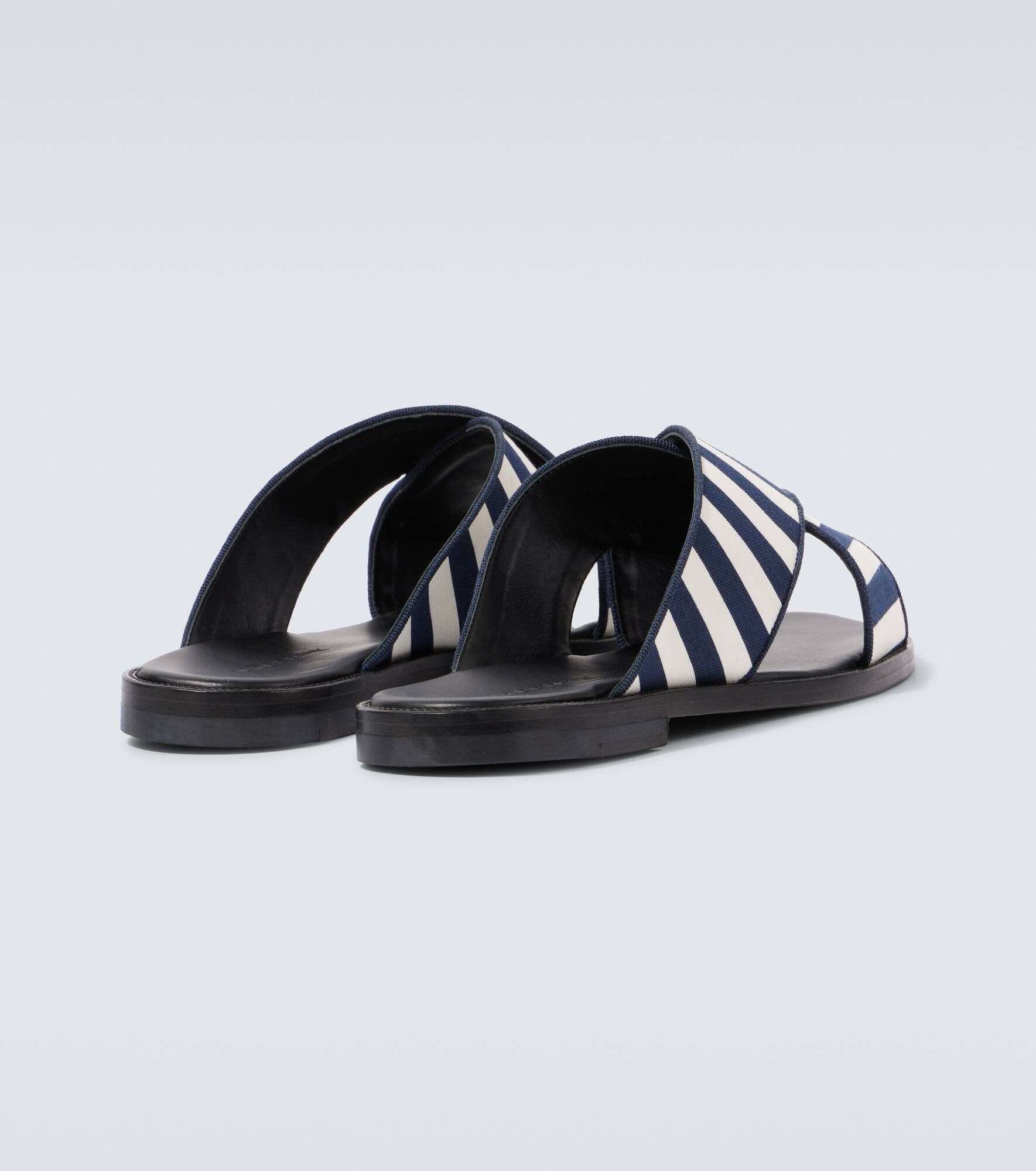 Otawi striped canvas sandals - 6