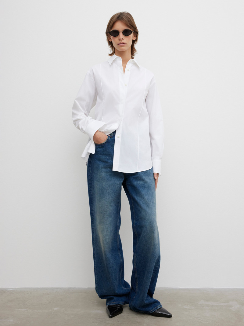 House of Dagmar Poplin shirt outlook