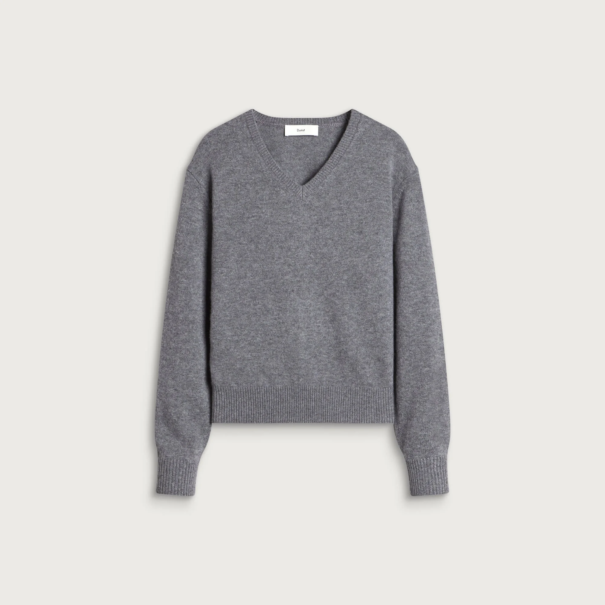 Dunst Cashmere V-Neck Sweater - 1
