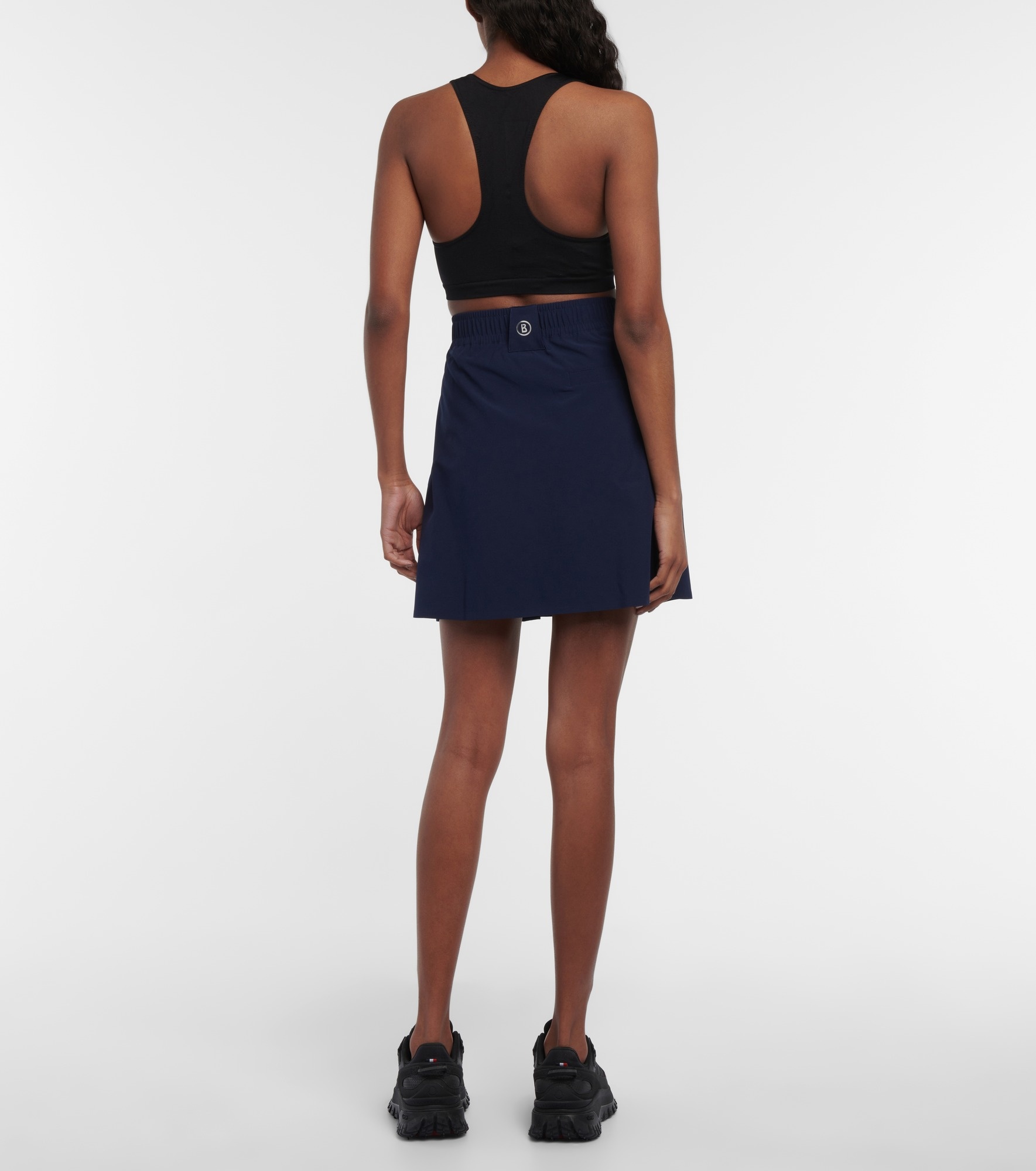 Venja high-rise pleated miniskirt - 3