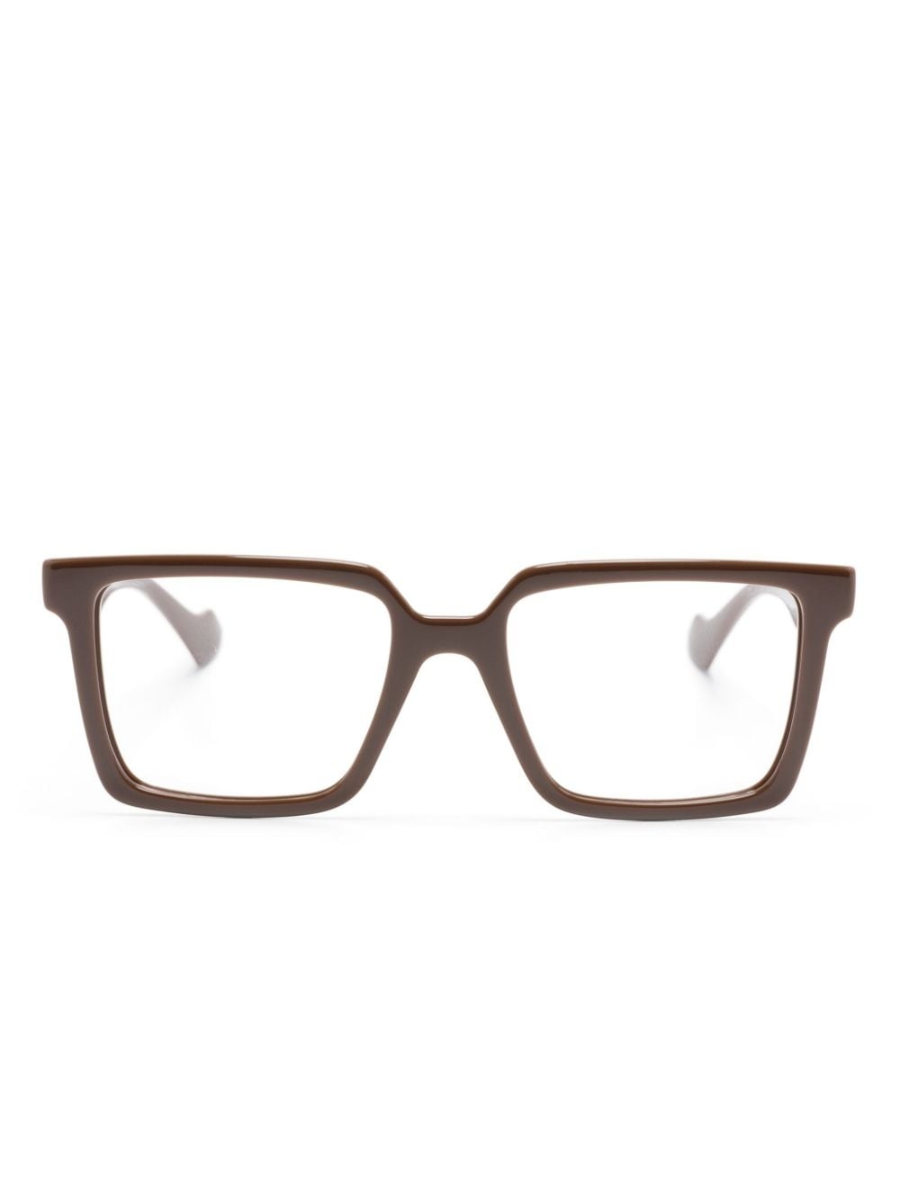 square-frame glasses - 1