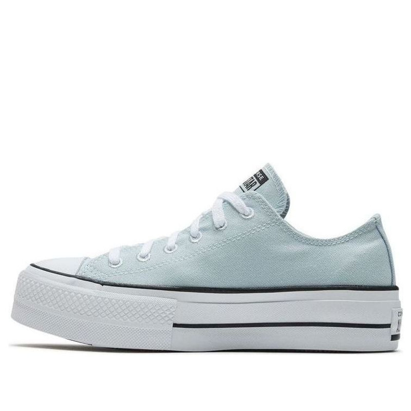 (WMNS) Converse Taylor All Star Lift Renew Canvas Thick Sole Light Blue Sneakers 'Blue White' 566230 - 1