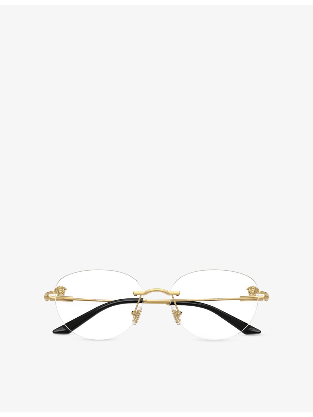 VE1305 Round-Frame Metal Optical Glasses - 5