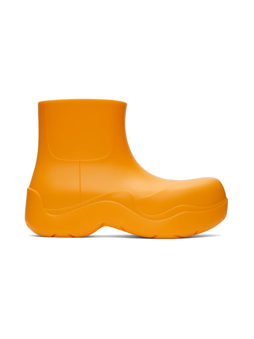 Orange Puddle Boots - 1
