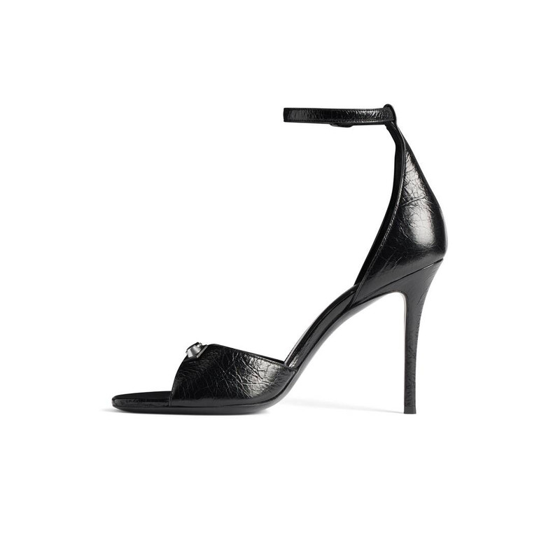 BALENCIAGA Women's City Uptown Sandal in Black outlook