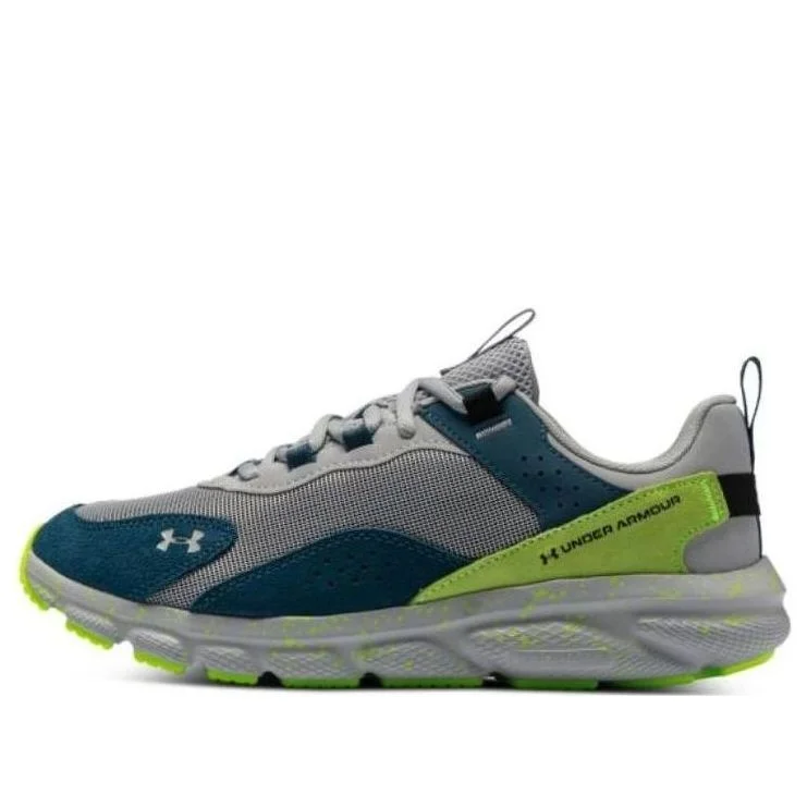 Under Armour Charged Verssert Speckle 'Mod Grey Lime Surge' 3026808-101 - 1