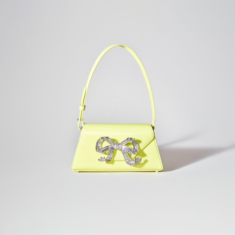Lime Bow Mini Shoulder Bag 1