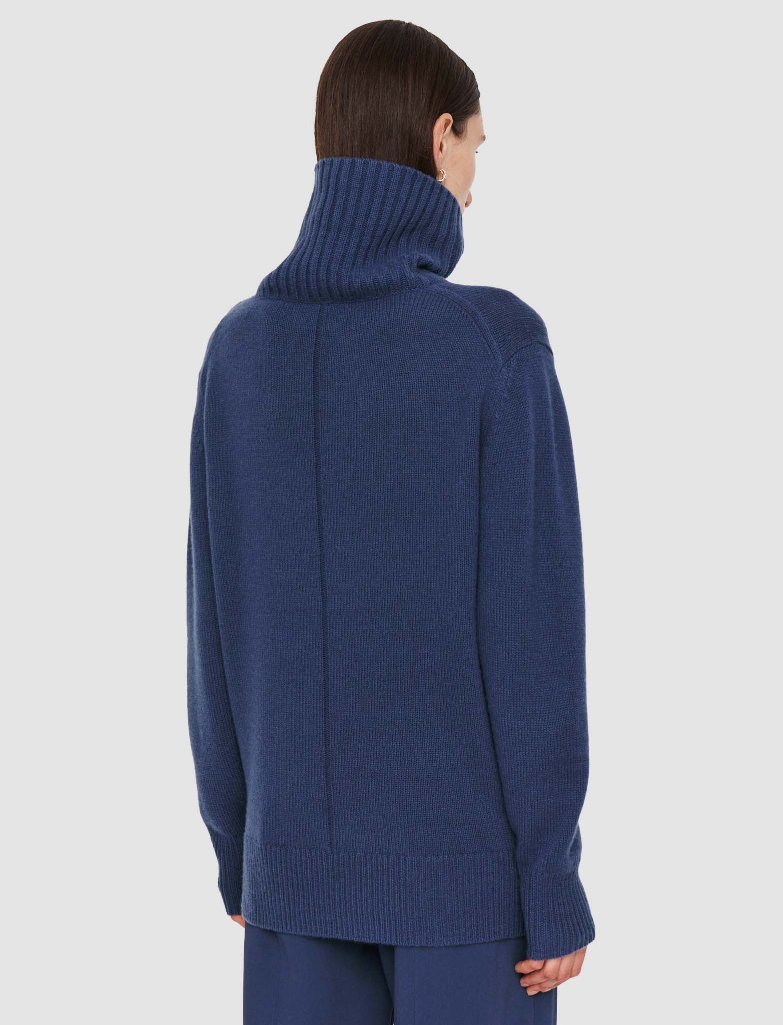 Open Cashmere High Neck Jumper - 4