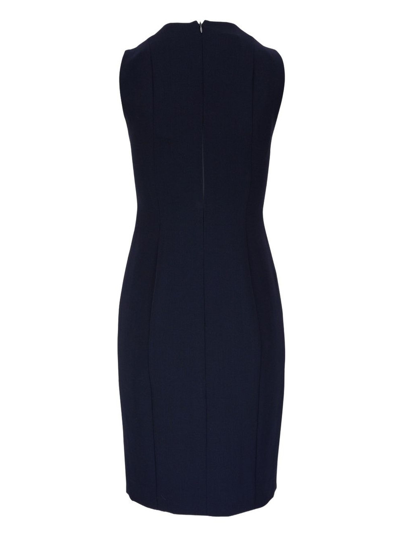 AKRIS V-neck sleeveless dress outlook