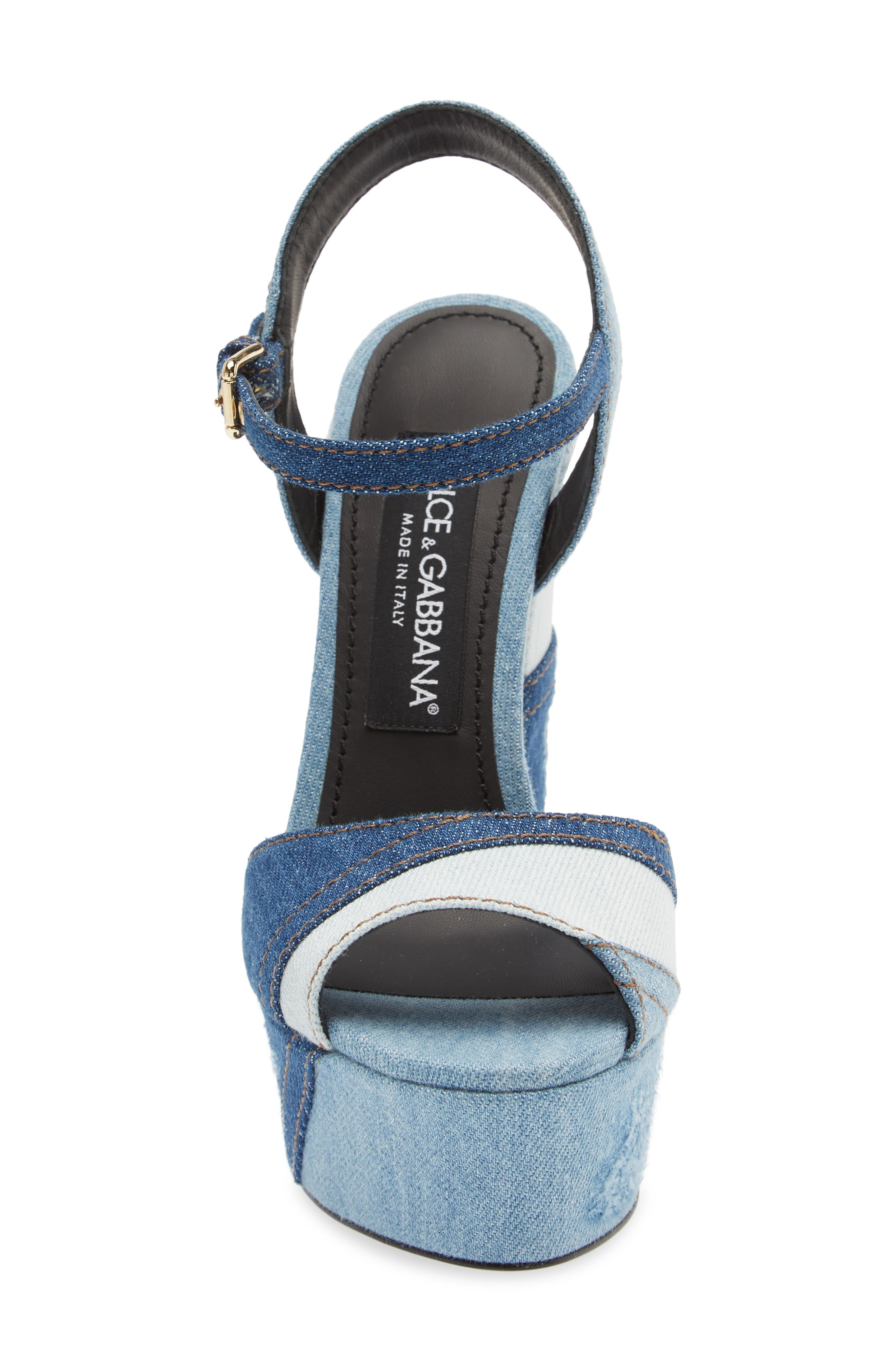 Keira Patchwork Platform Sandal - 4
