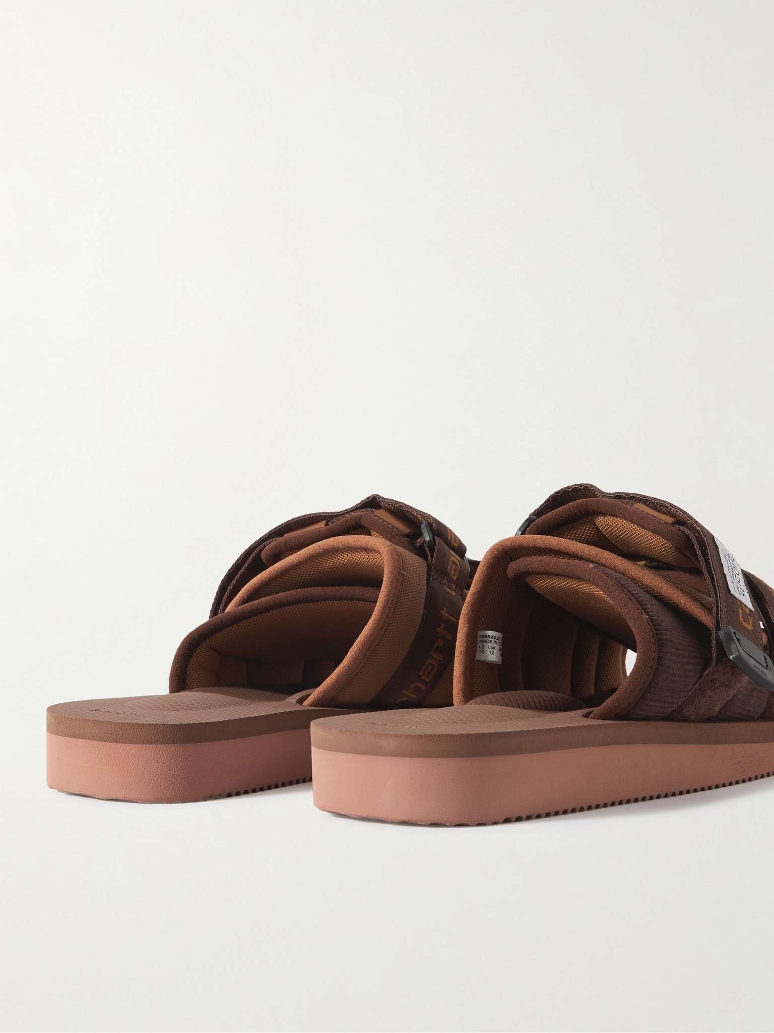 + Carhartt WIP Moto-VCHT Logo-Jacquard, Canvas and Corduroy Slides - 5