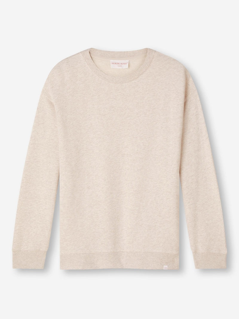 Derek Rose Women's Sweatshirt Quinn Cotton Modal Oat outlook